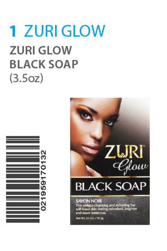 ZURI-1 Glow Black Soap 3.5oz