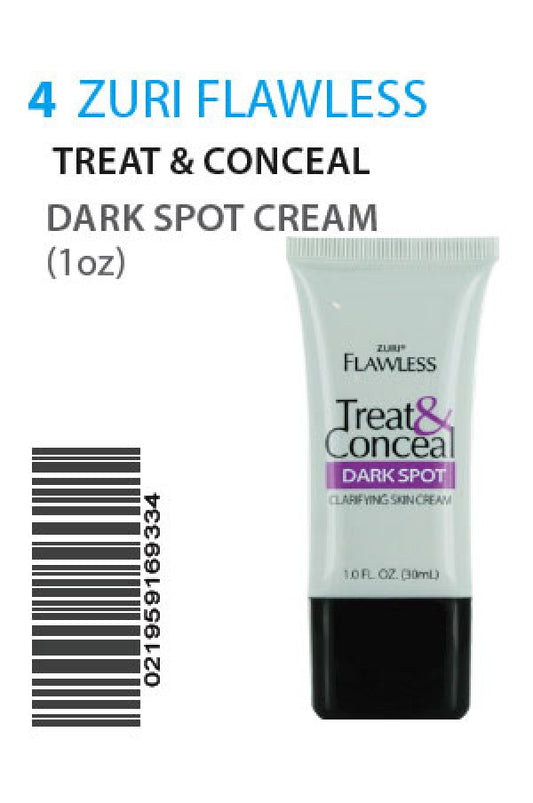 ZURI-2 Flawless Treat & Conceal Dark Spot Cream 1oz