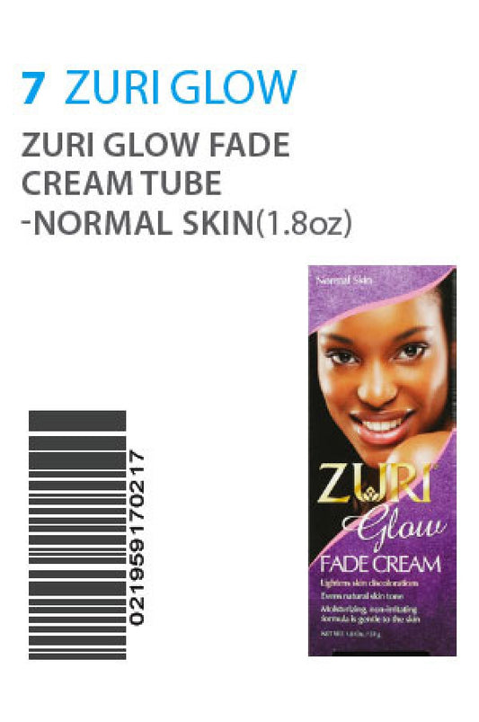 ZURI-4 Glow Fade Cream Tube -Normal Skin (1.8oz)
