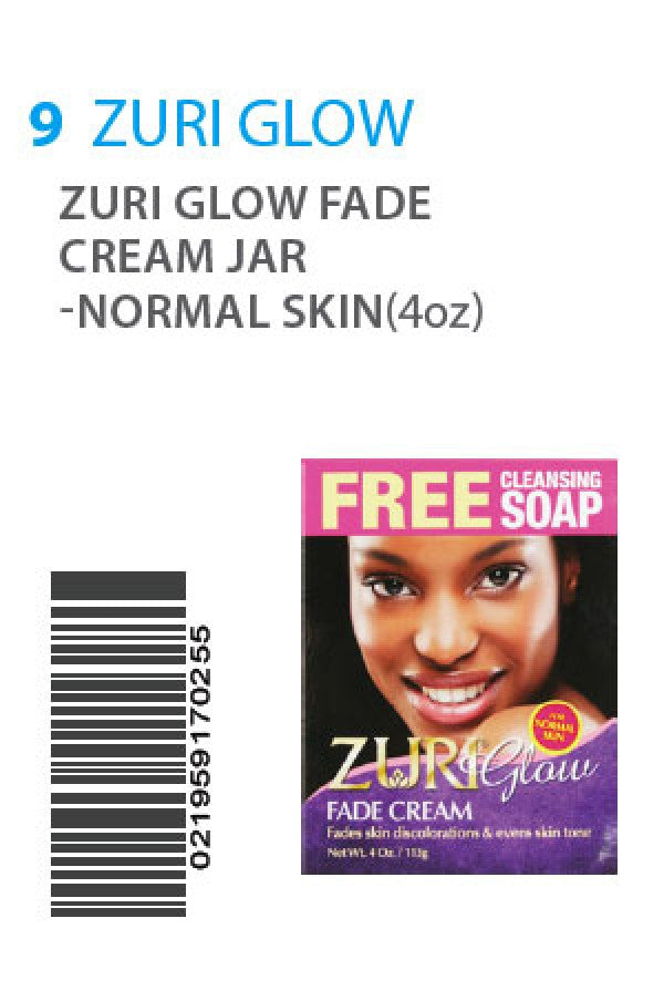 ZURI-5 Glow Fade Cream Jar -Normal Skin (3.8 oz)