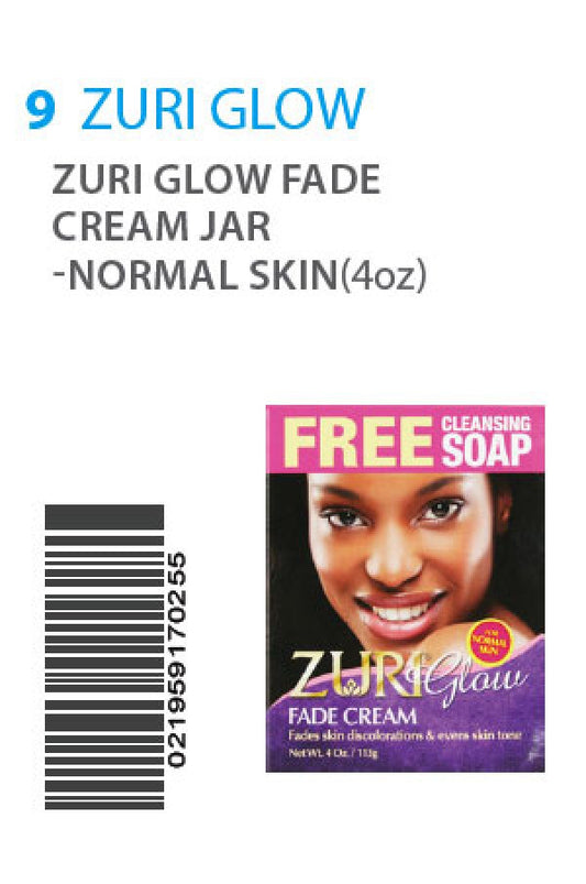 ZURI-5 Glow Fade Cream Jar -Normal Skin (3.8 oz)