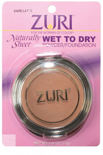 ZURI - Poudre/fond de teint naturellement transparent, humide à sec (11g)